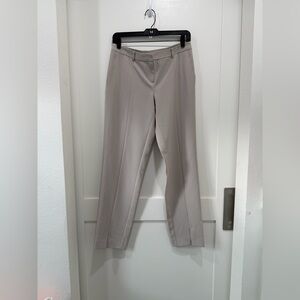 ST. JOHN High Marocaine Waisted Pants- Gray (Size 4)